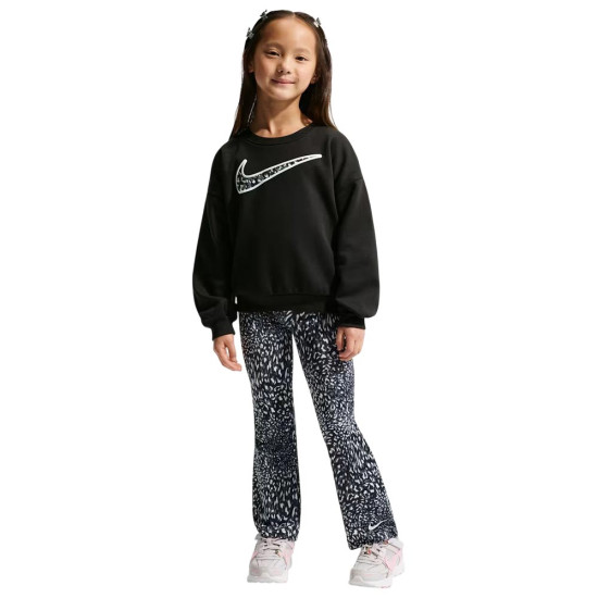 Nike Παιδικό σετ Crew and Printed Leggings Set